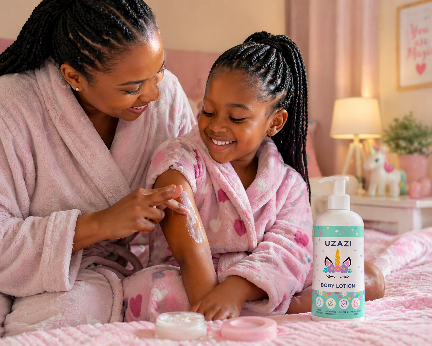 UZAZI Body Lotion for Girls (200ml)