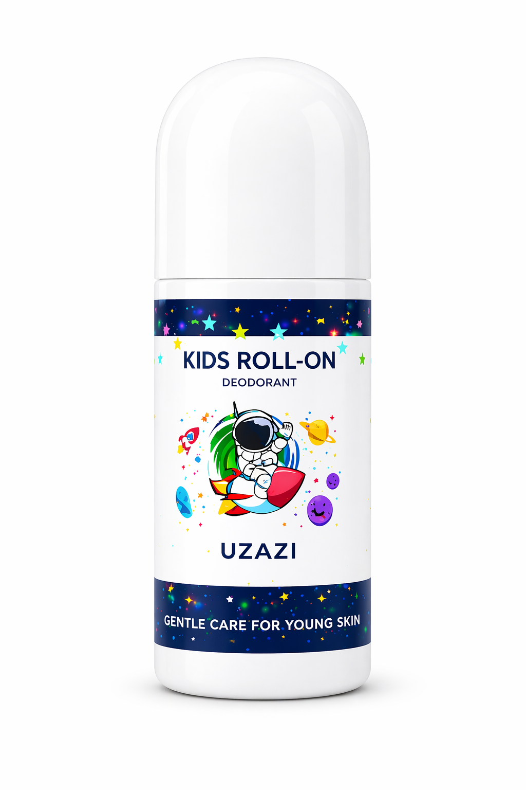 UZAZI Kids Roll-On Deodorant | Gentle & Safe for Kids' Sensitive Skin, 50ml