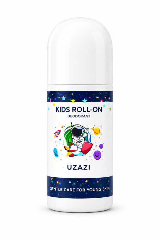 UZAZI Kids Roll-On Deodorant | Gentle & Safe for Kids' Sensitive Skin, 50ml