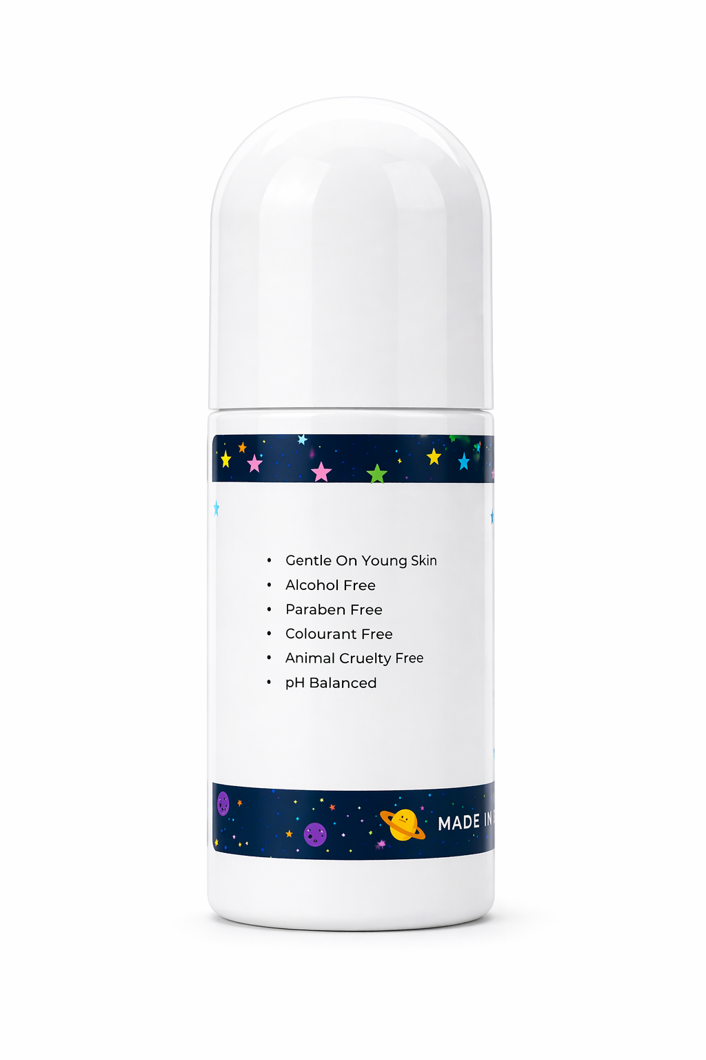UZAZI Kids Roll-On Deodorant | Gentle & Safe for Kids' Sensitive Skin, 50ml
